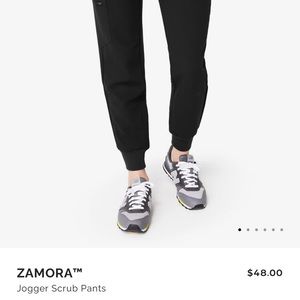 FIGS black jogger scrub pants